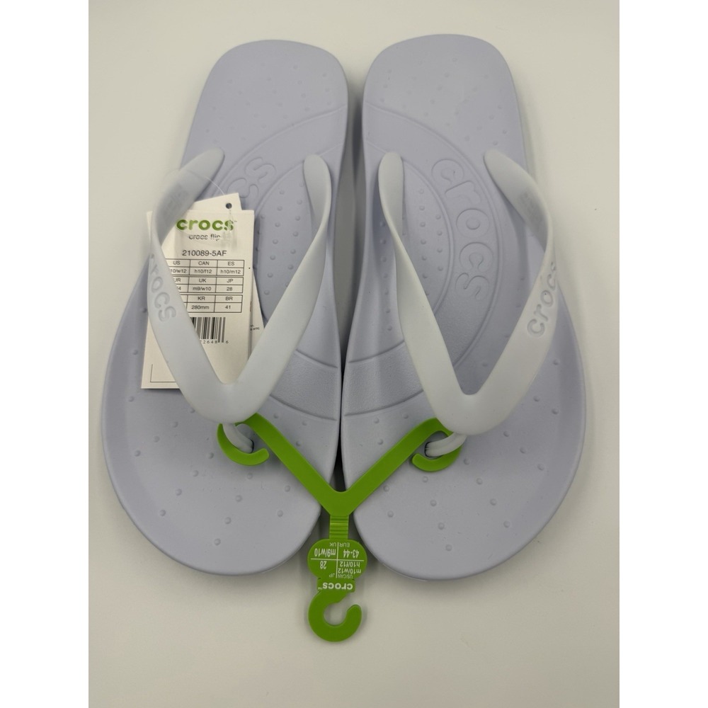 Crocs  Flip Flops Unisex Beach Sandals Men 10- Women 12